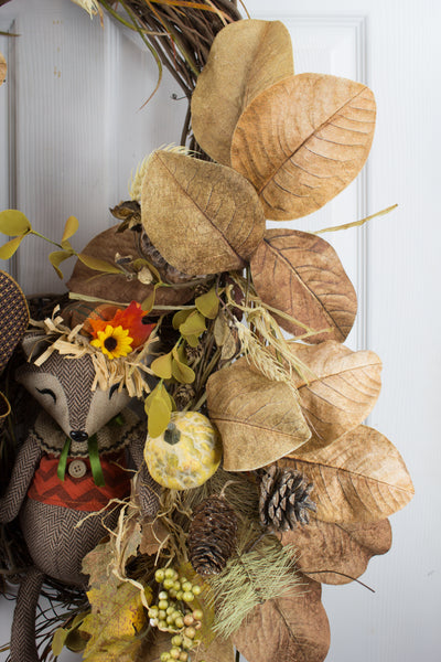 Thankful Pumpkin Grapevine Wreath – MilandDil Designs