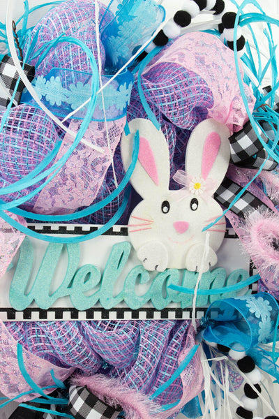 Whimsical Jelly Ribbon Easter Wreath – MilandDil Designs