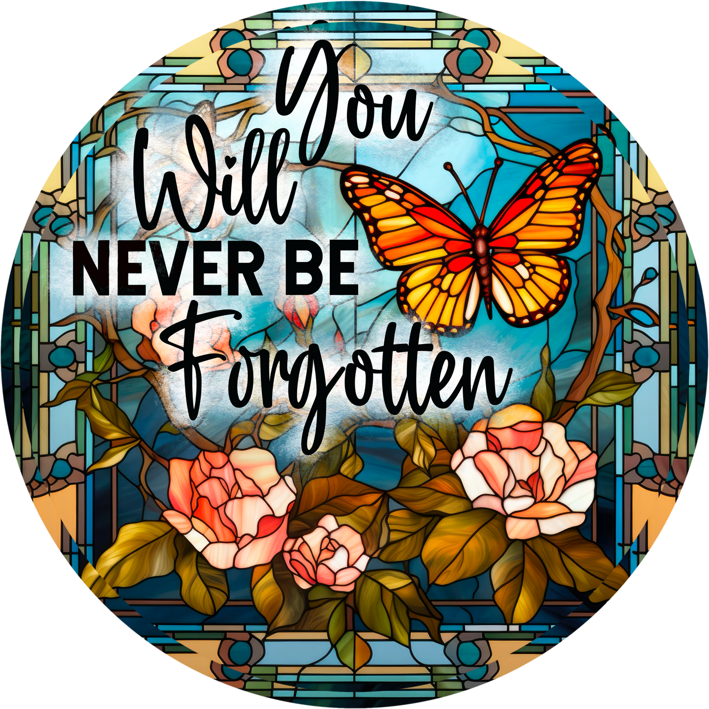 Exclusive Memorial Signs – Elegant Remembrance Tribute – Available in 10" & 11.75" – Cemetery Decor