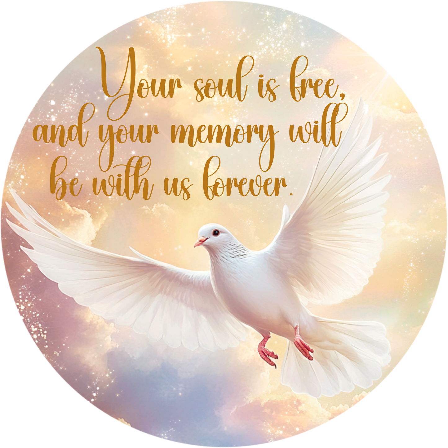 Exclusive Memorial Signs – Elegant Remembrance Tribute – Available in 10" & 11.75" – Cemetery Decor