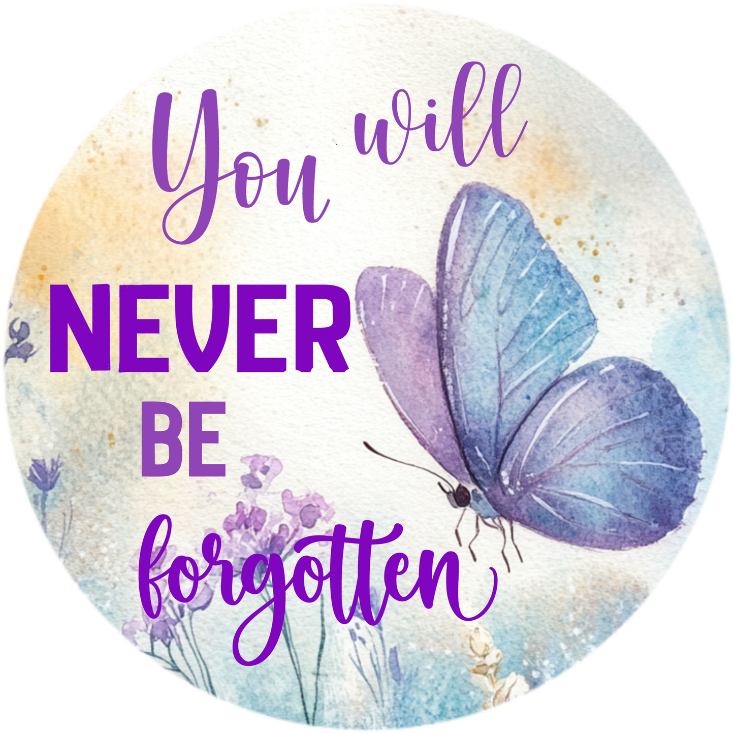 Exclusive Memorial Signs – Elegant Remembrance Tribute – Available in 10" & 11.75" – Cemetery Decor