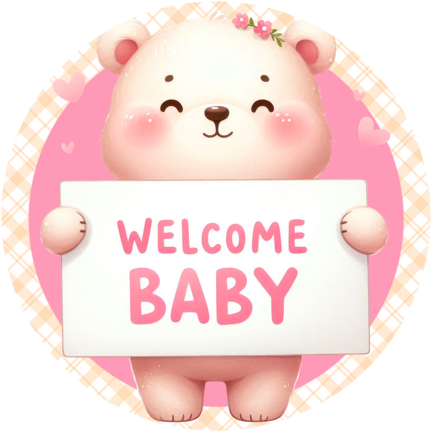 Welcome Baby Sentiment Signs