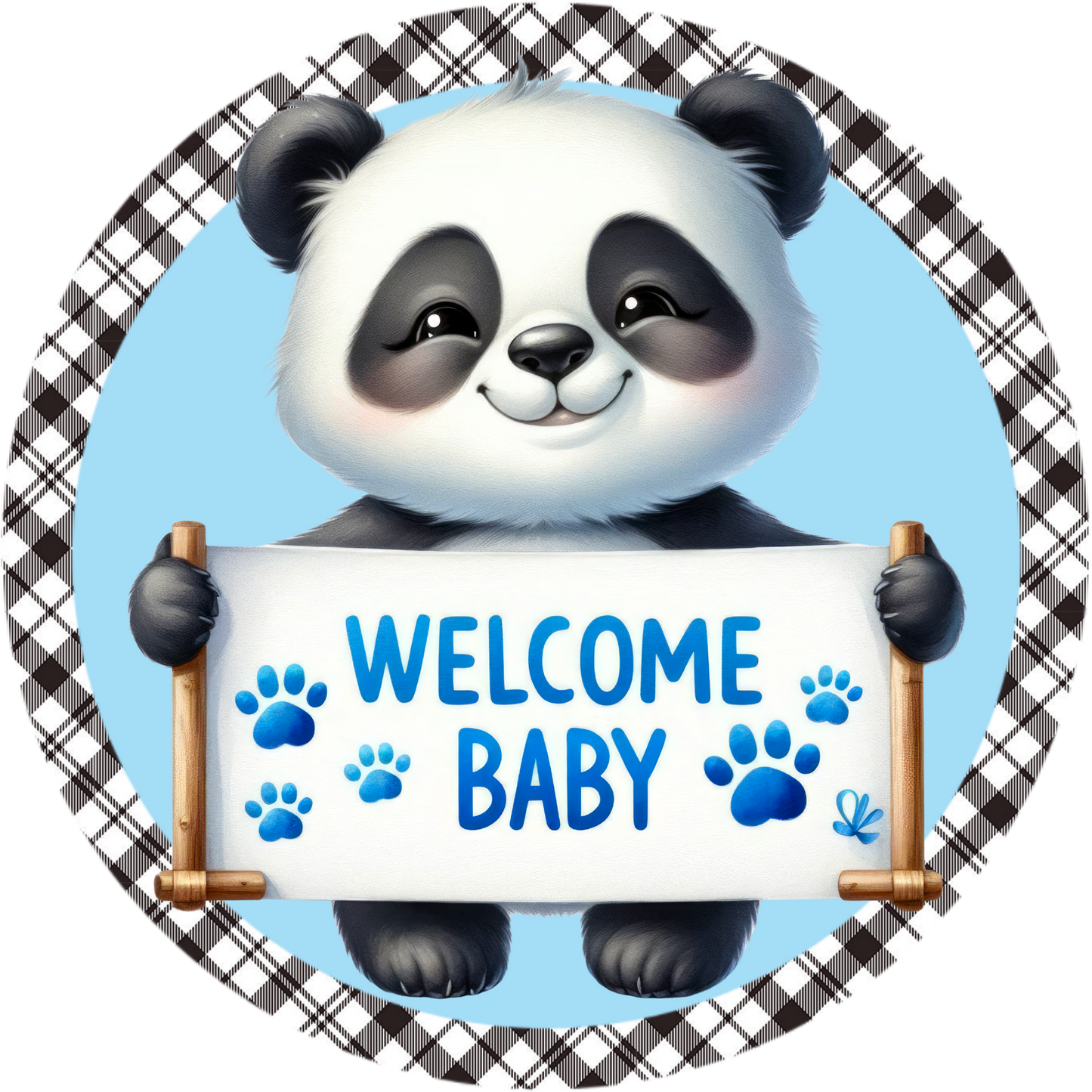 Welcome Baby Sentiment Signs