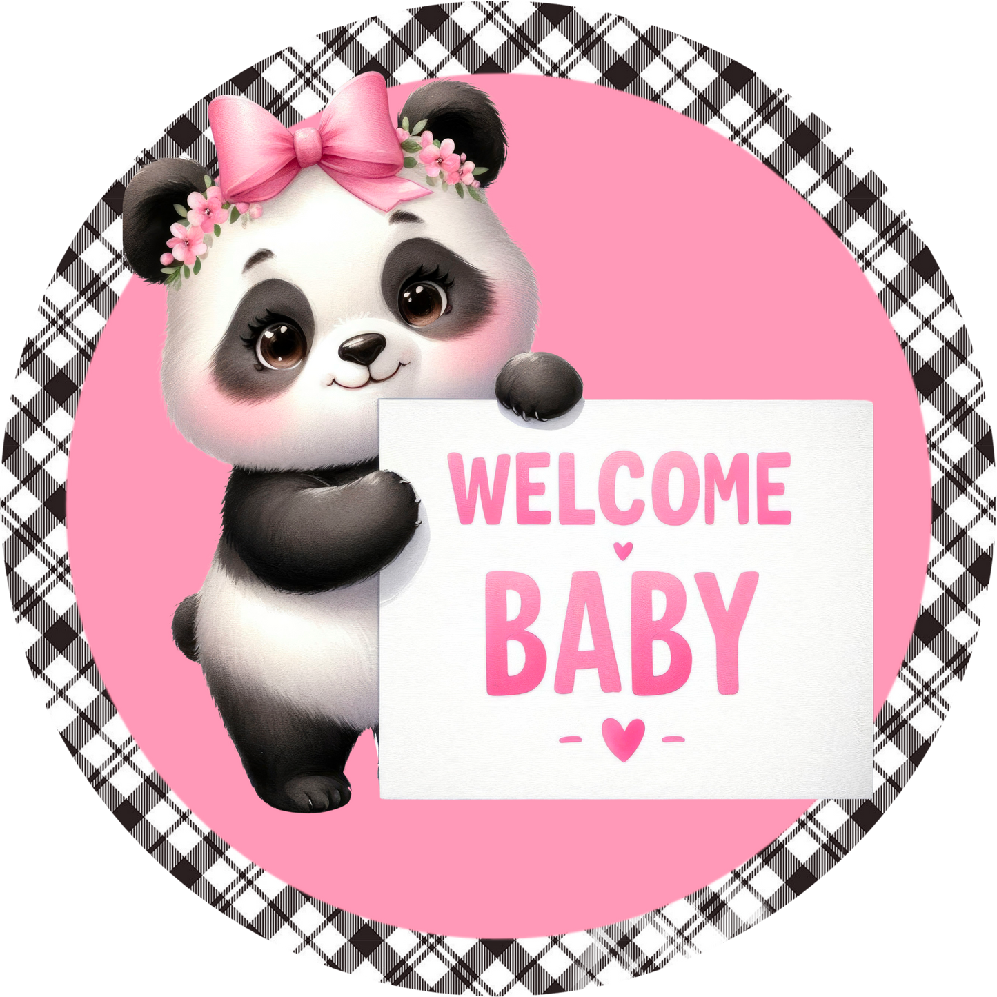 Welcome Baby Sentiment Signs