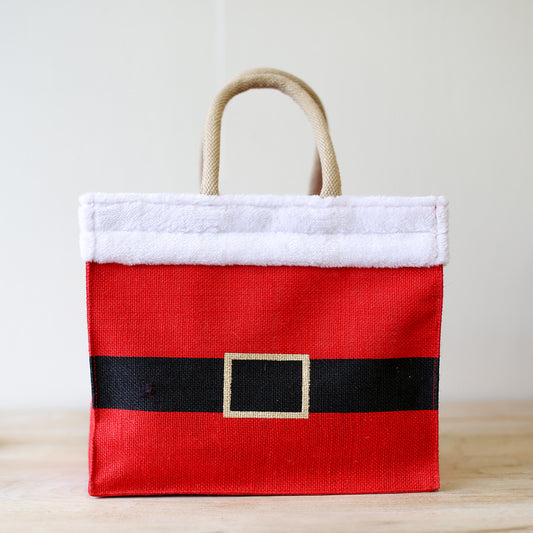 Santa Belt Gift Tote