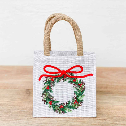 Wreath Petite Gift Tote