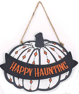 Colorful Hanging Message Pumpkins