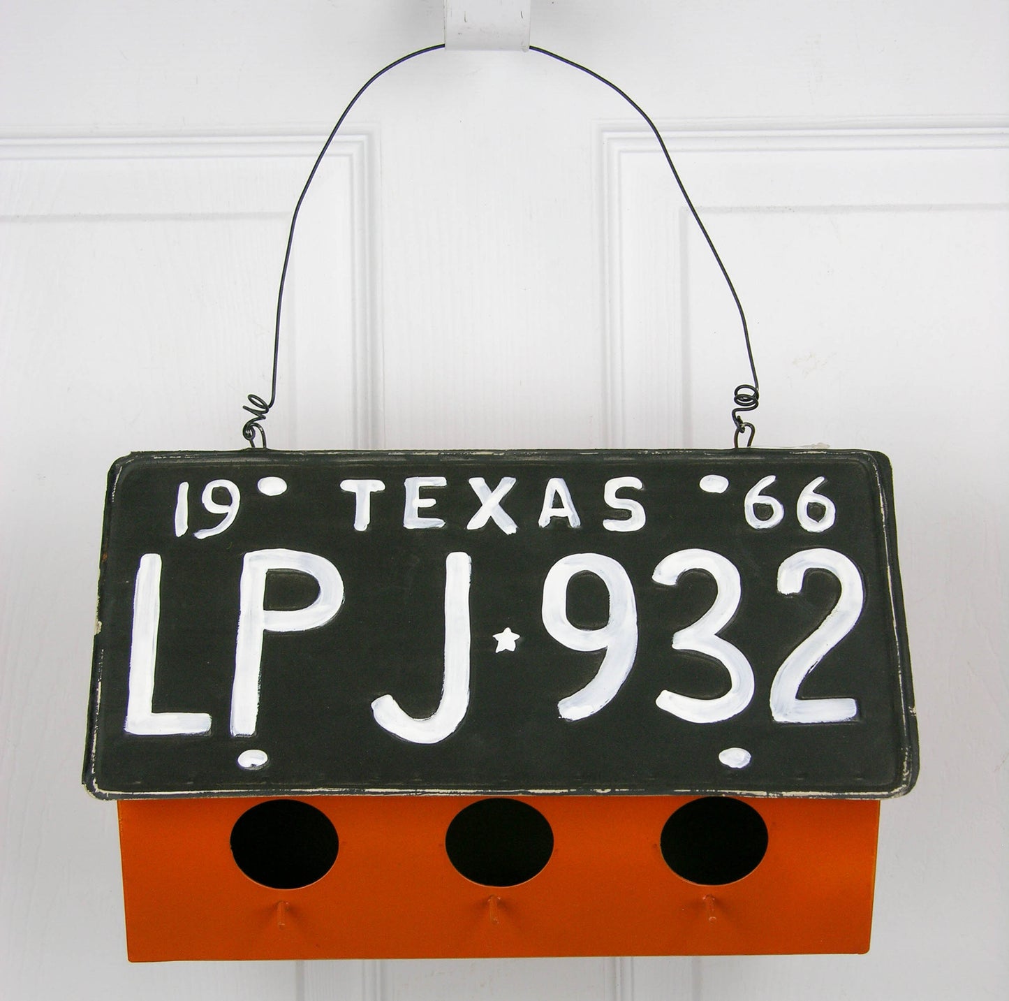 License Plate Birdhouse