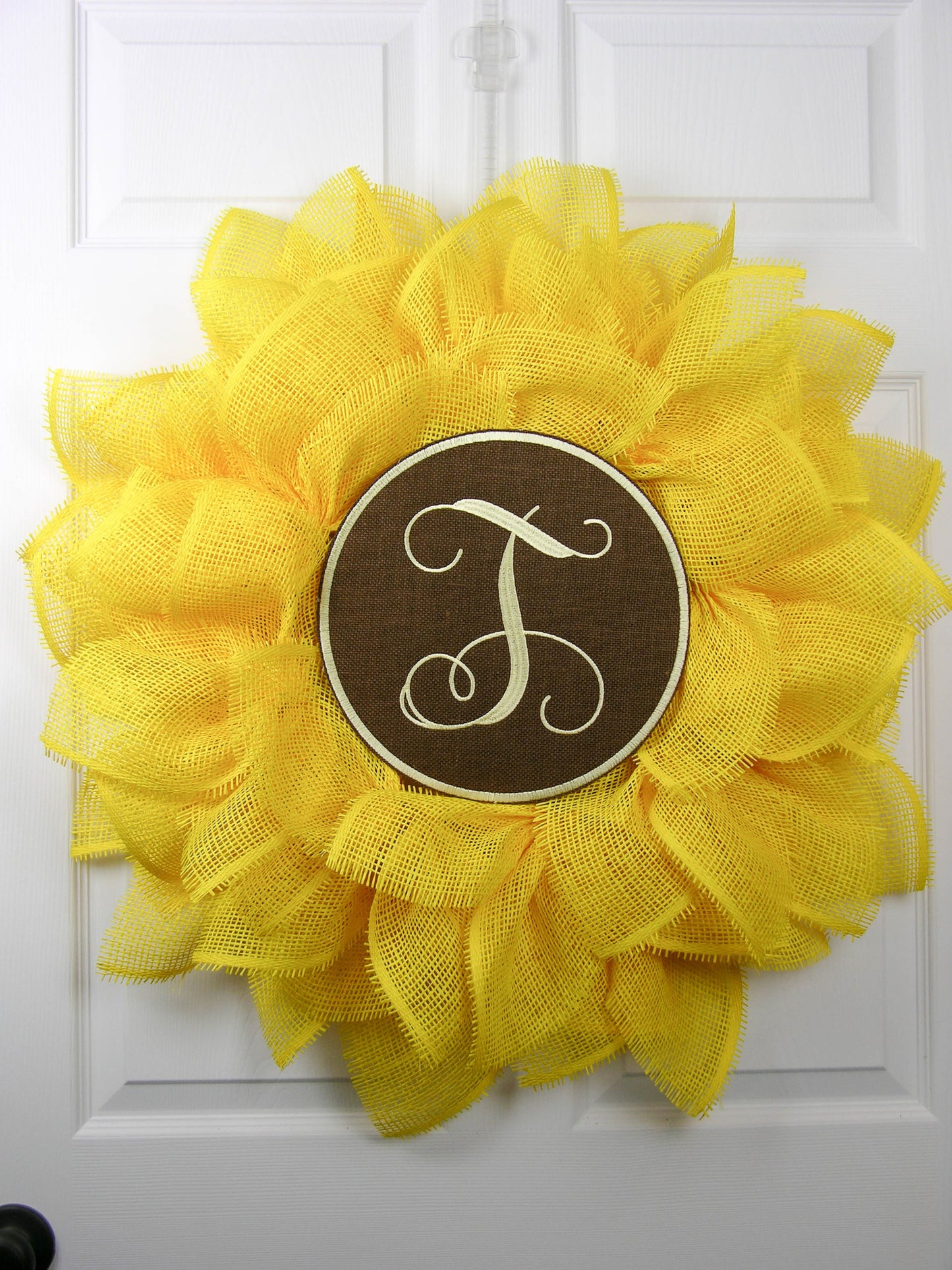 Sunflower Medallion Wreath