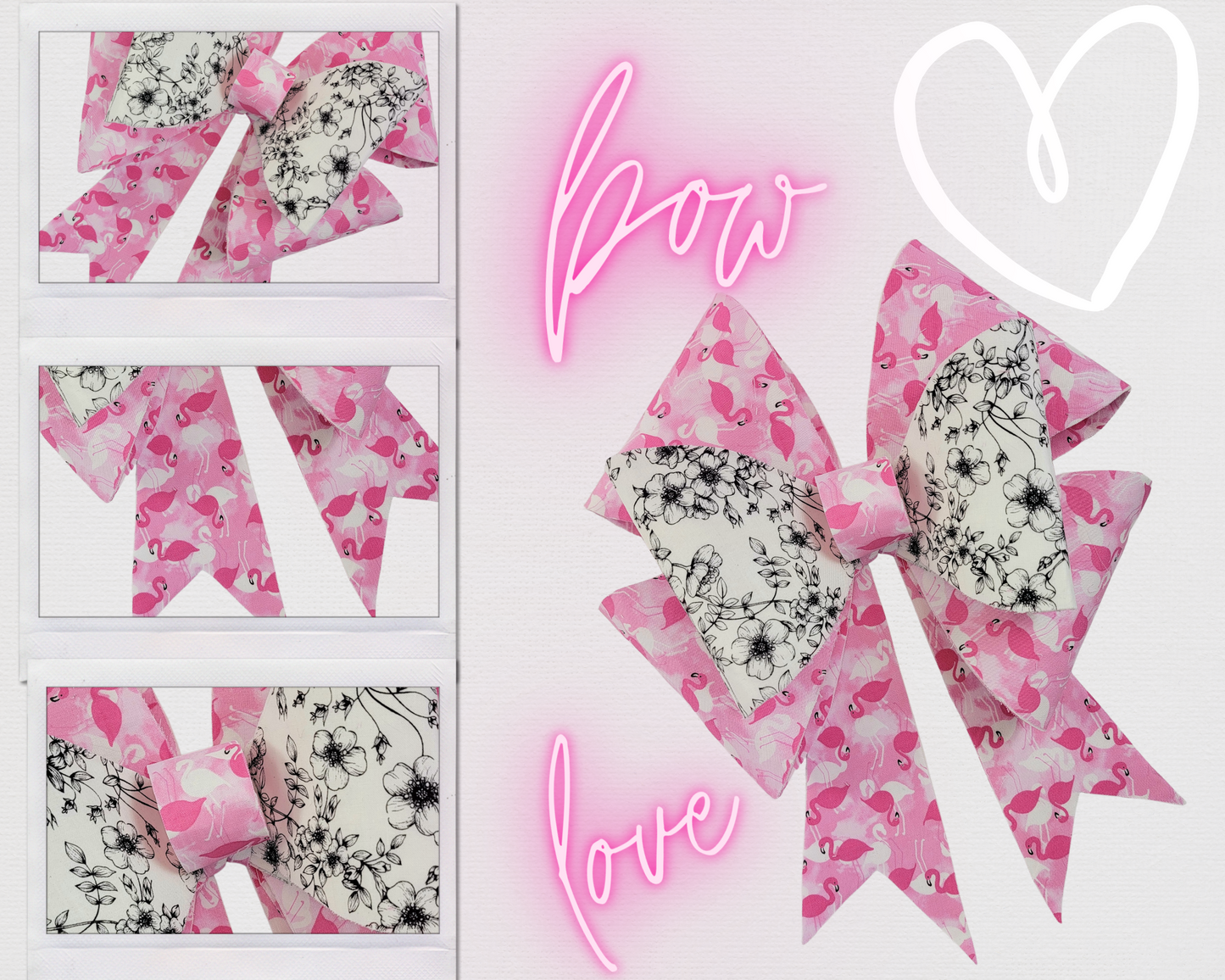 Button Fabric Bow Tutorial