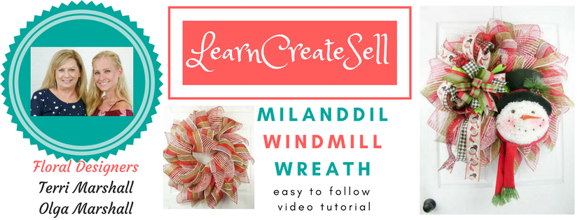 Windmill Wreath Tutorial