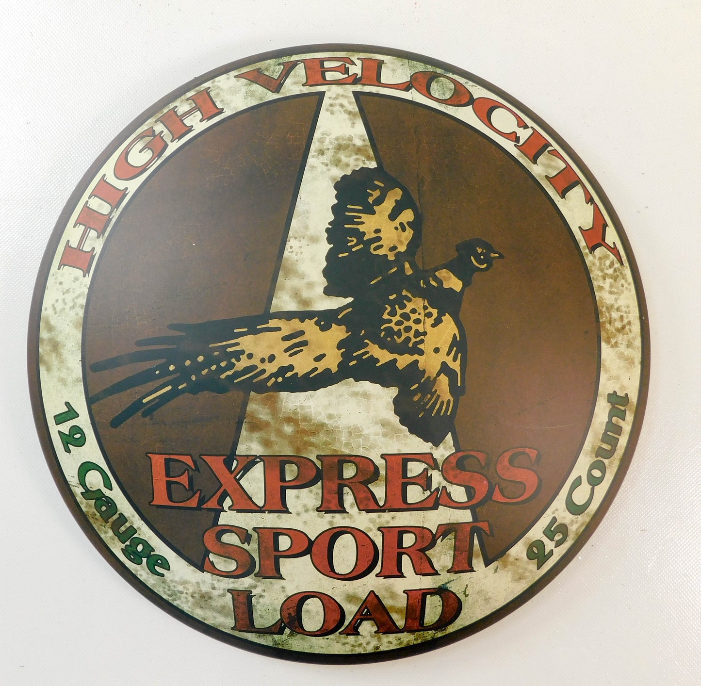 Rustic Sportsman Metal Sign