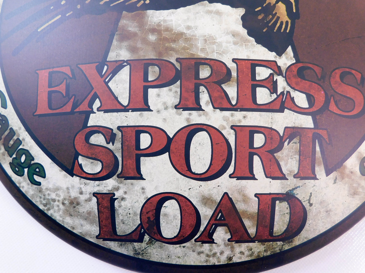 Rustic Sportsman Metal Sign