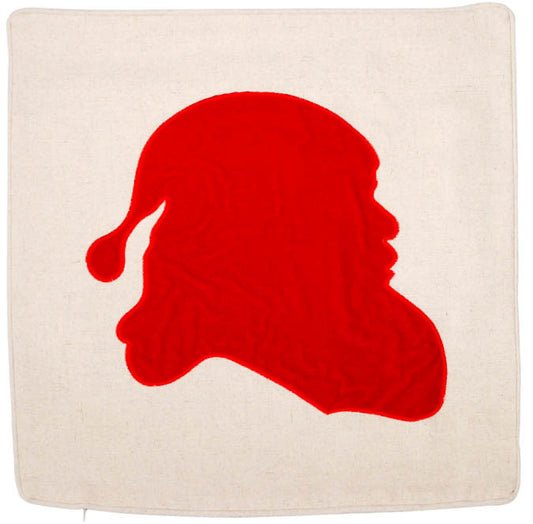 Santa Silhouette Pillow