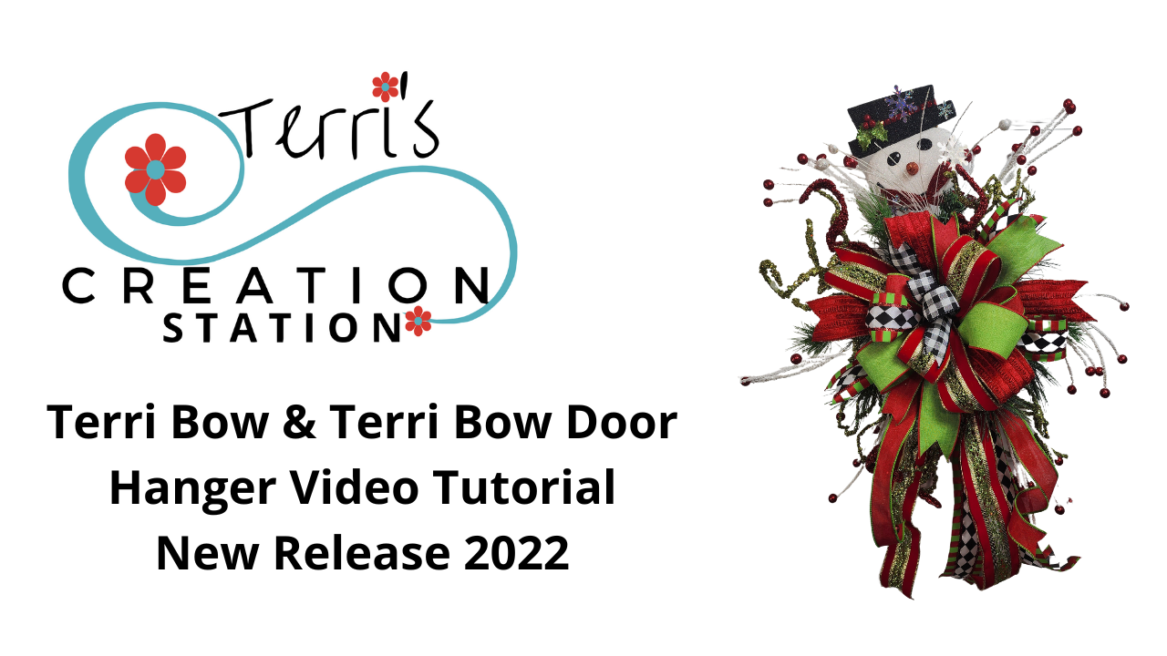 Terri Bow Door Hanger 2022 Release