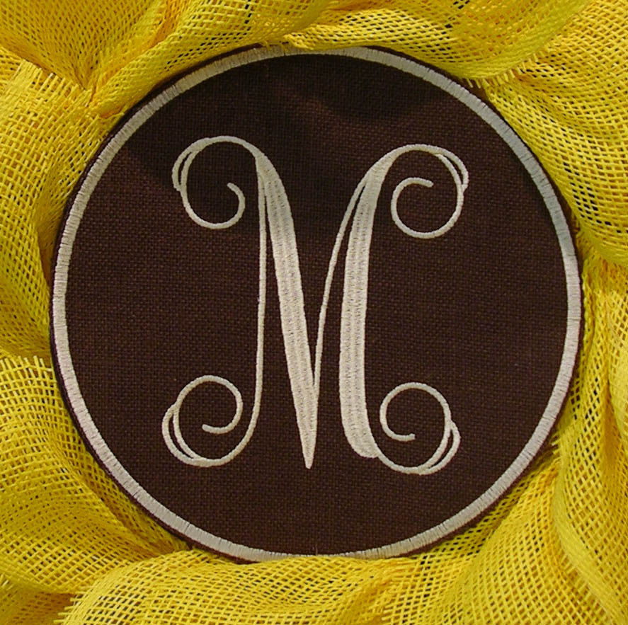 Sunflower Medallion Wreath