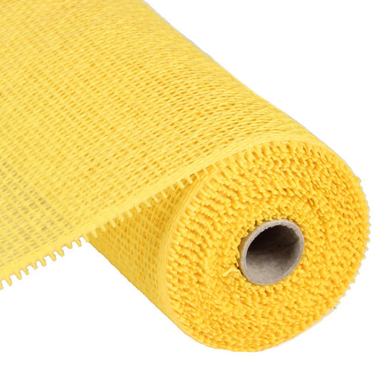 Yellow 10" Woven Paper Mesh